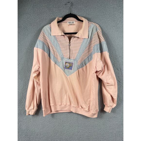 Euro Joy Vintage Women's Pull Over Sweatshirt Size 24/26 Loch Lomond 80s - Picture 1 of 9